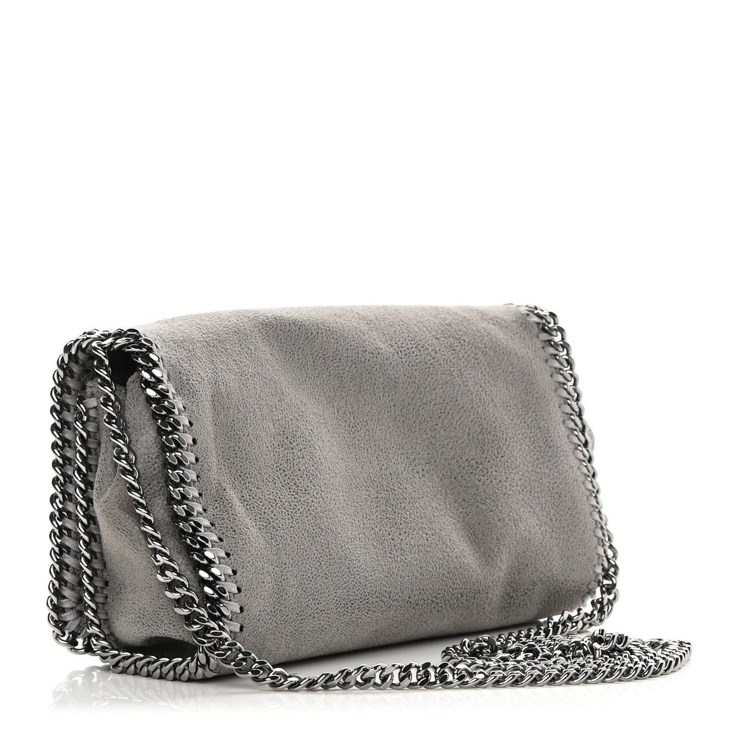 Shaggy Deer Falabella Crossbody Bag Light Grey