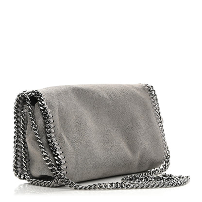 Stella McCartney Shaggy Deer Falabella Crossbody Bag Light Grey 3 of 10