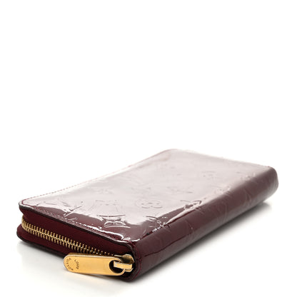 Louis Vuitton Vernis Zippy Wallet Rouge Fauviste 4 of 9