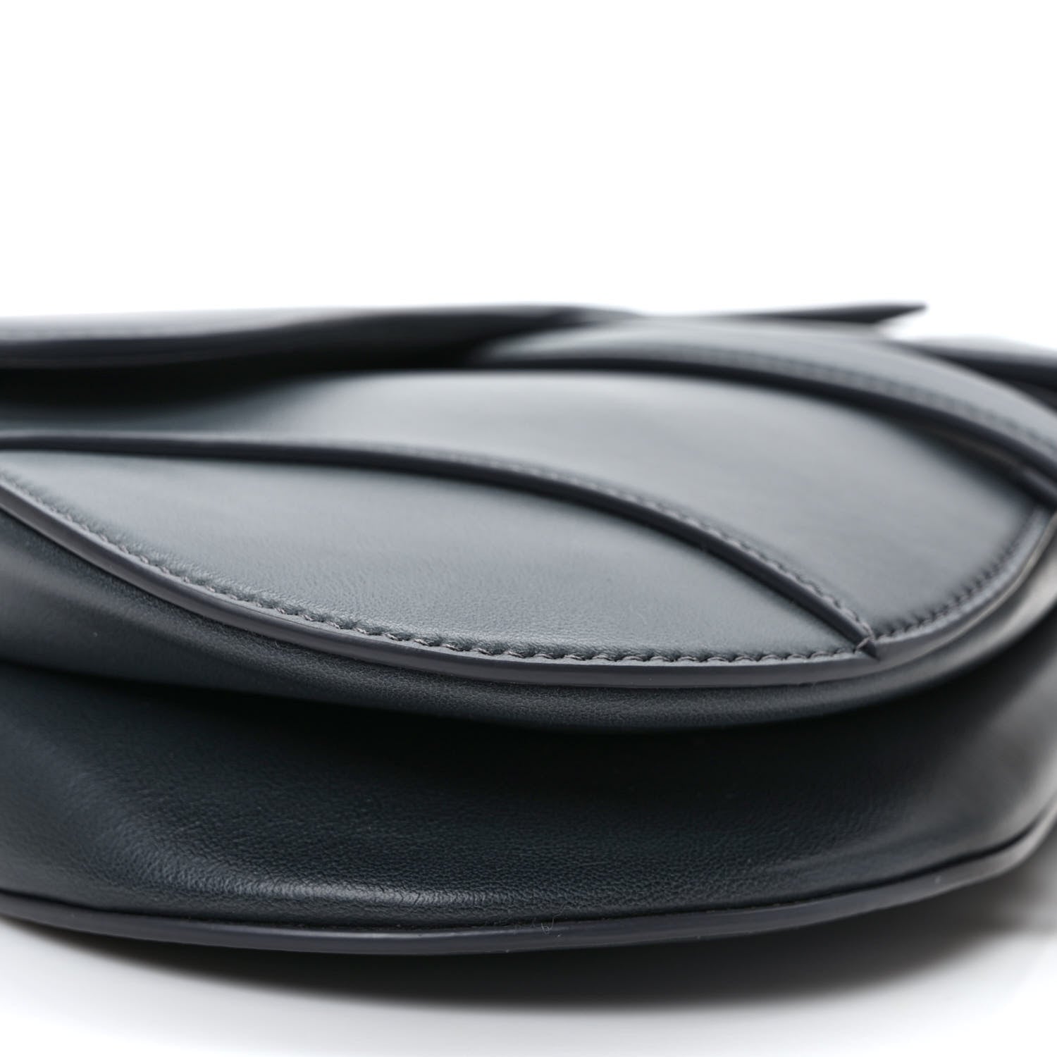 Christian Dior Gradient Calfskin Saddle Bag Gris 8 of 9