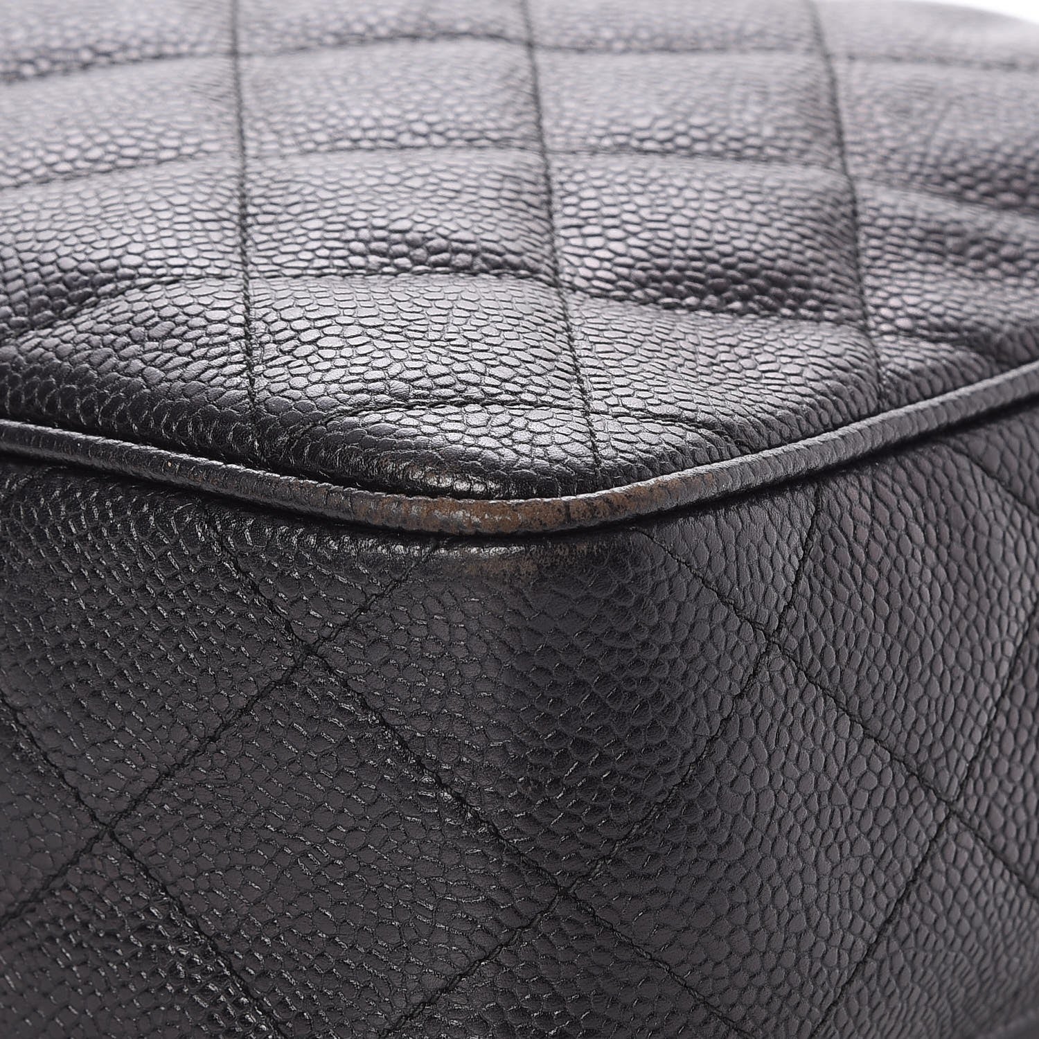 Chanel Caviar Quilted Camera Case Black 10 of 11