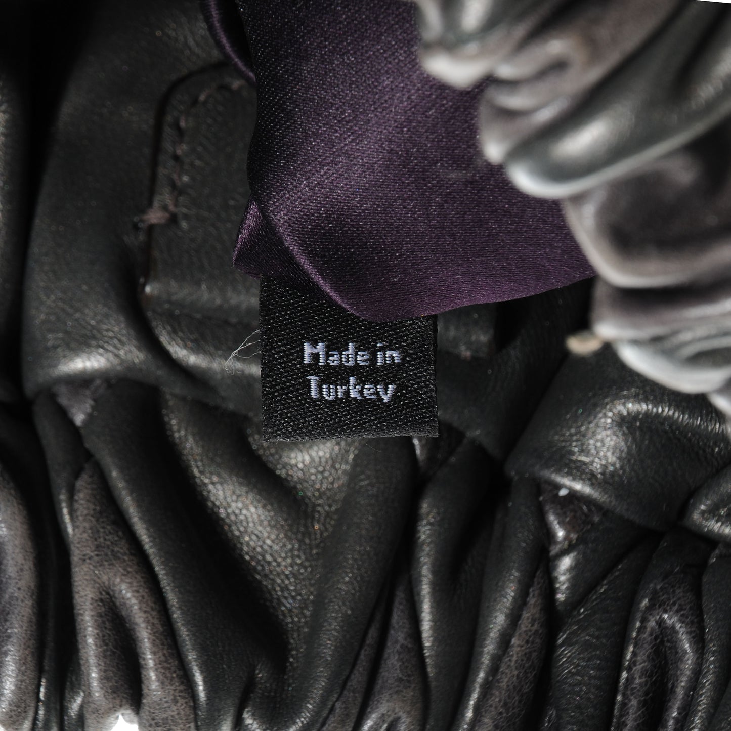 Leather Patch Harlequin Piombo