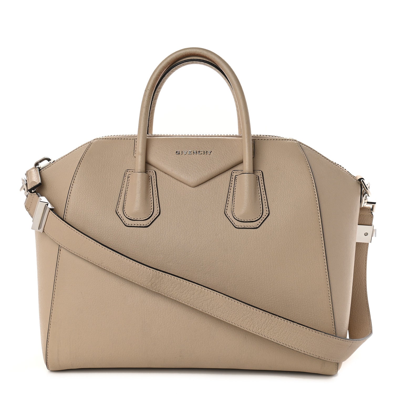 Givenchy Sugar Goatskin Medium Antigona Nude 1 of 11