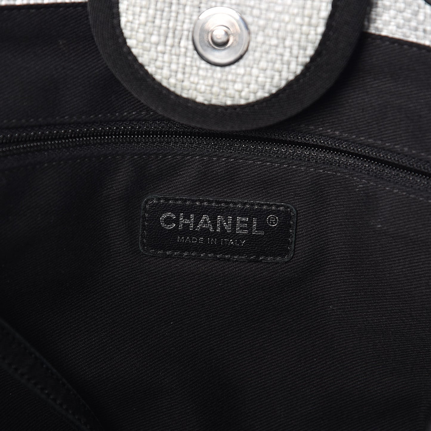 Canvas Deauville Large Tote Grey
