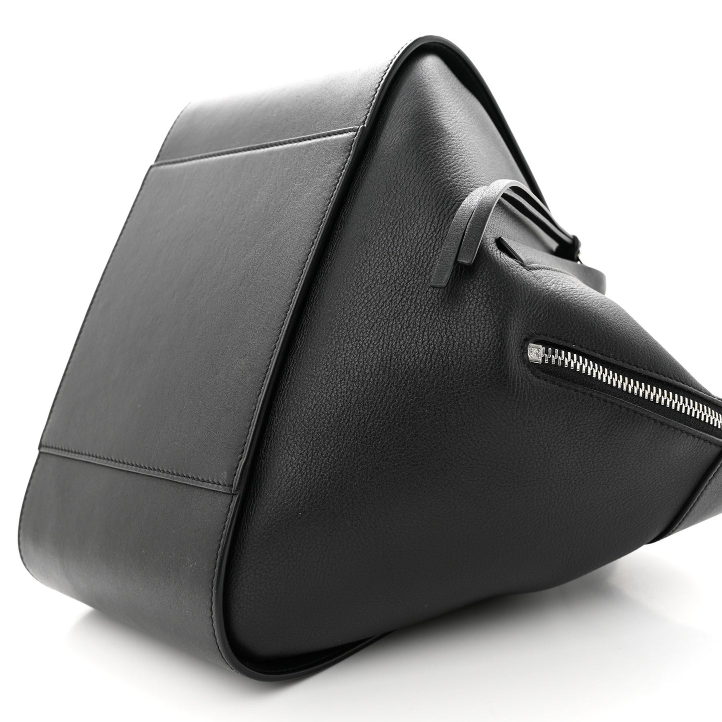 Calfskin Small Hammock Shoulder Bag Black