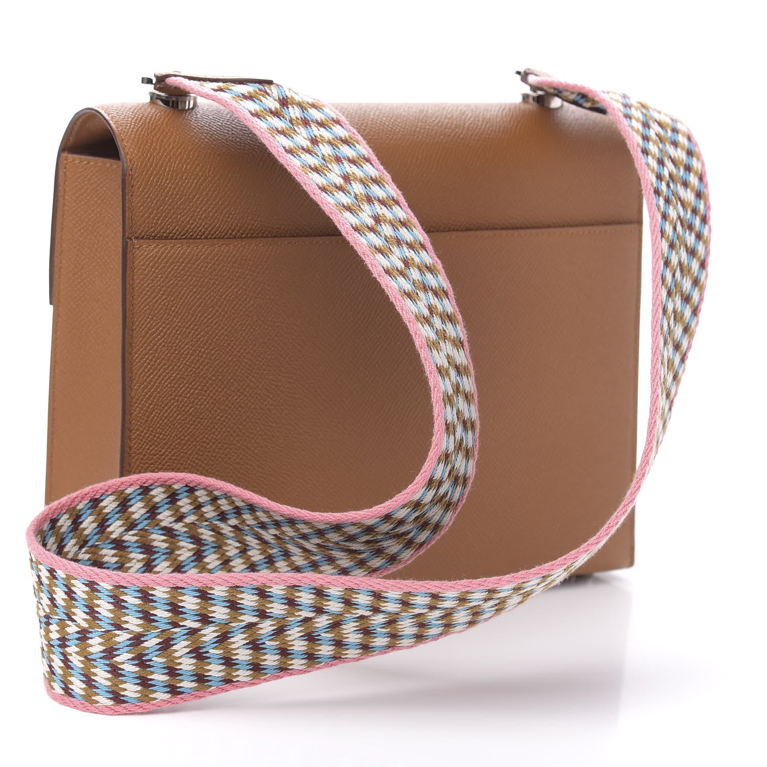 Hermes Epsom Verrou 21 Large Strap Gold 2 of 9