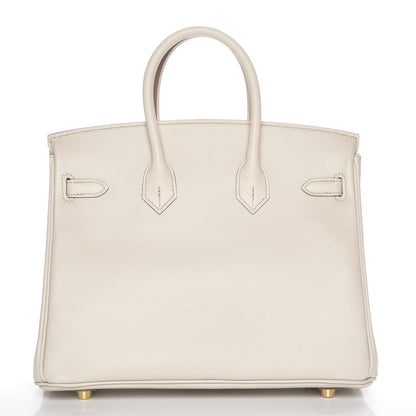Hermes Swift Birkin 25 Craie 5 of 29
