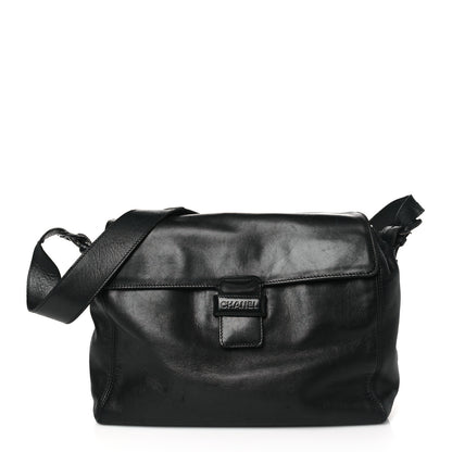 Chanel Lambskin Shoulder Bag Black 1 of 11
