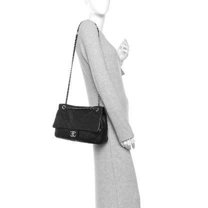 Chanel Caviar Quilted Jumbo Easy Flap Black 2 of 10