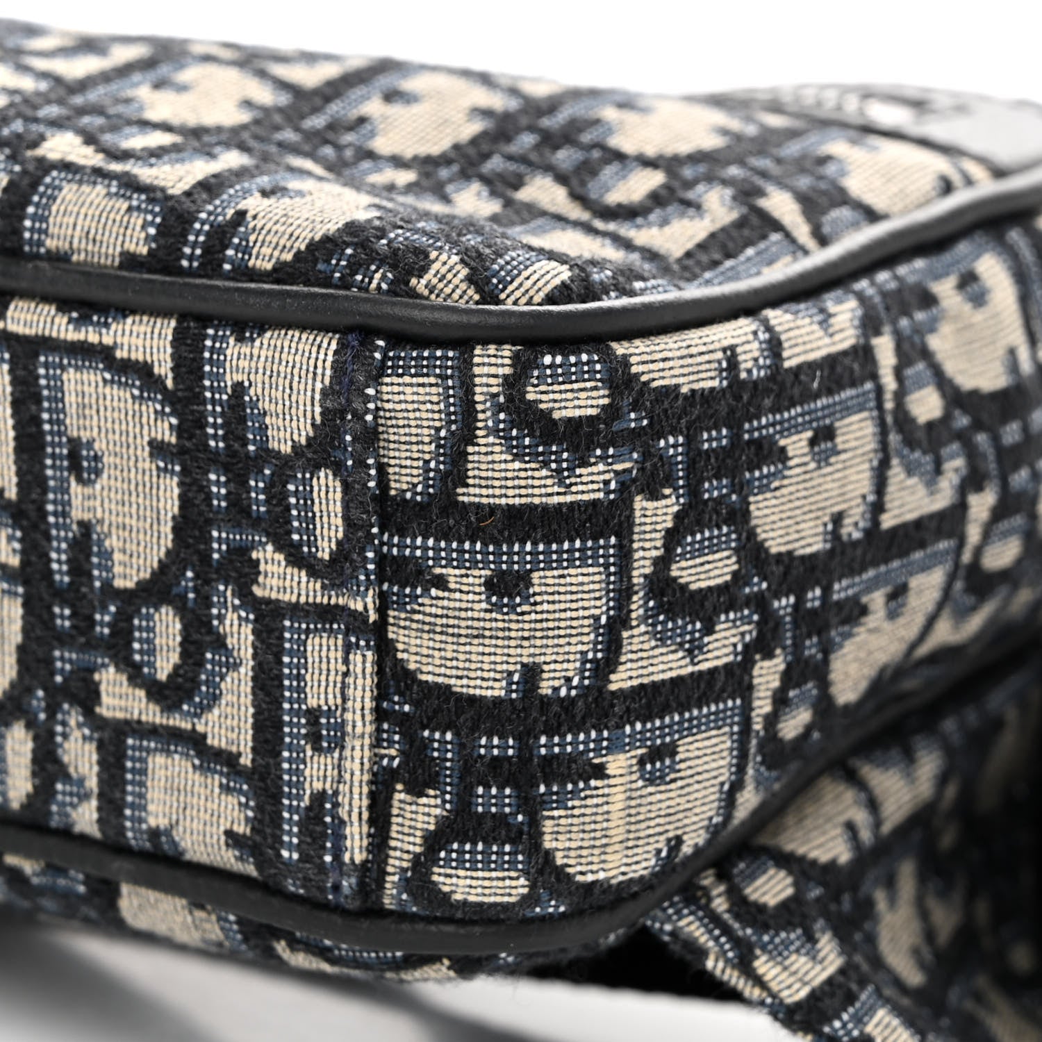 Christian Dior Oblique Belt Bag Blue 10 of 11