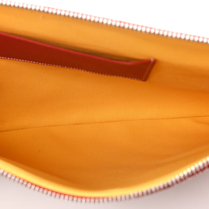 Goyard Goyardine Senat Pochette MM Red 5 of 8
