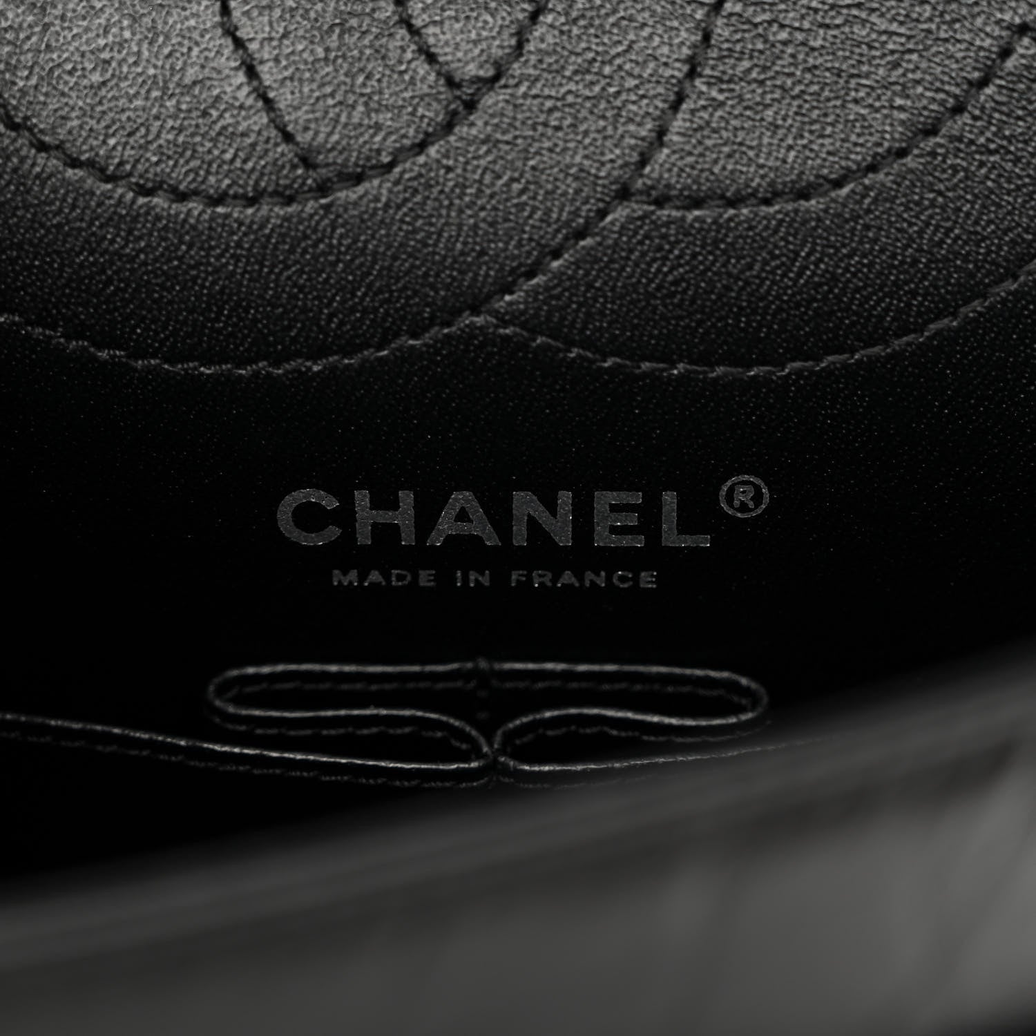 Chanel Aged Calfskin Chevron Quilted 2.55 Reissue 225 Flap So Black 6 of 9