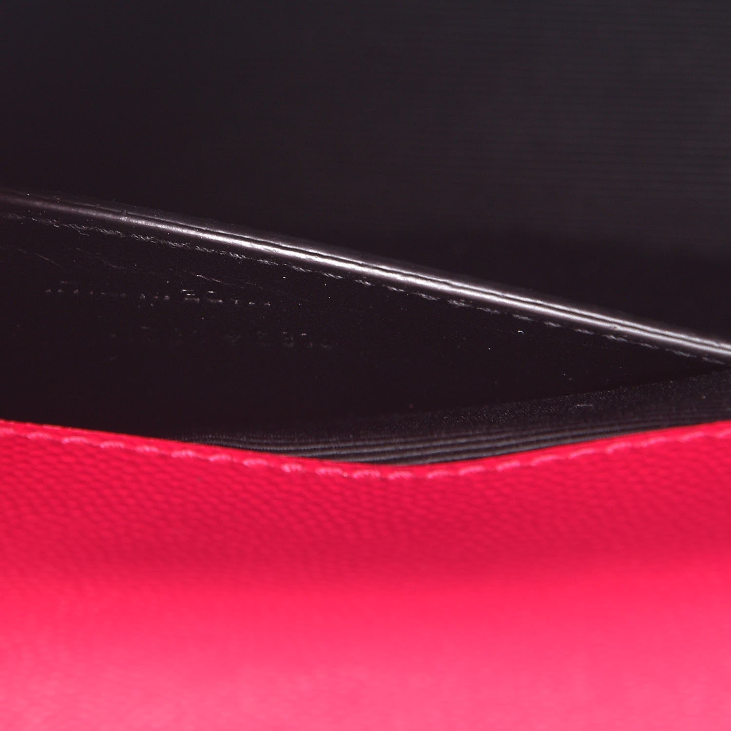 Saint Laurent Grain De Poudre Medium Monogram Kate Satchel Lipstick Fuchsia 7 of 7