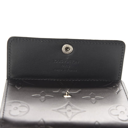 Louis Vuitton Mat Monogram Ludlow Wallet Black 6 of 6