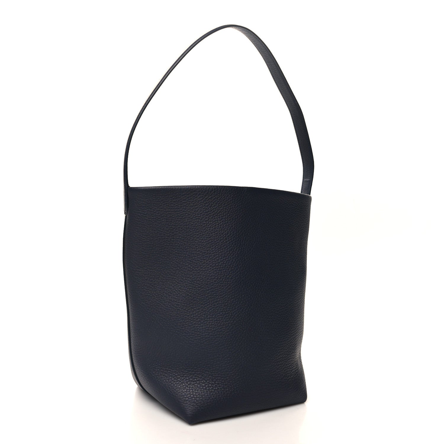 The Row Grained Calfskin Medium N/S Park Tote Marine 3 of 9