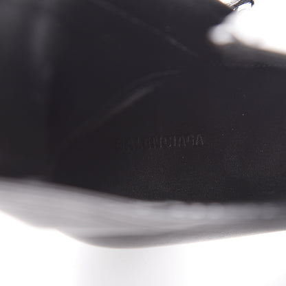 Balenciaga Shiny Sheepskin 20mm Oval Booties 37 Black 10 of 13