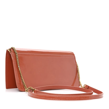 Saint Laurent Vernice Diamond Calfskin Monogram Phone Holder Crossbody Mild Rose 3 of 11
