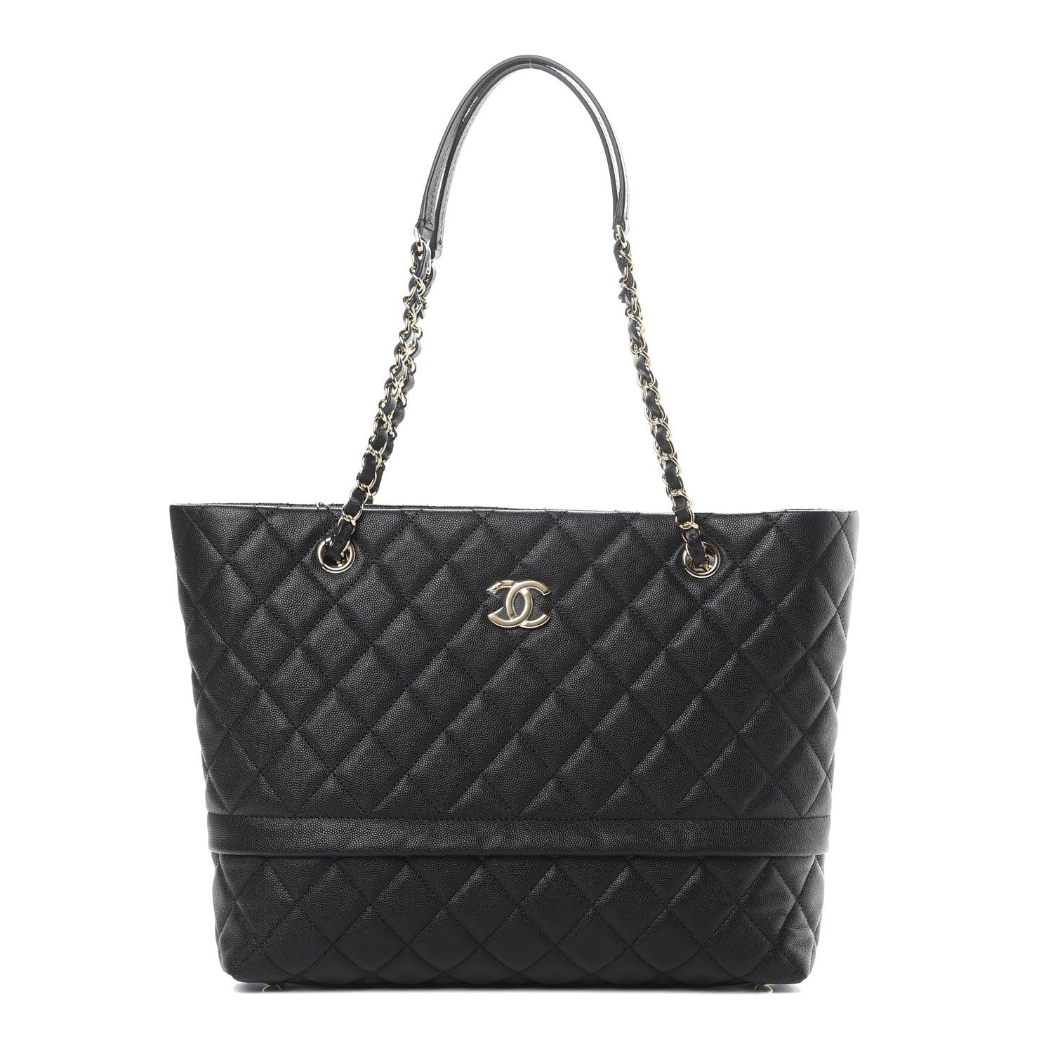 Chanel Caviar Quilted Rolled Up Tote Black 1 of 11