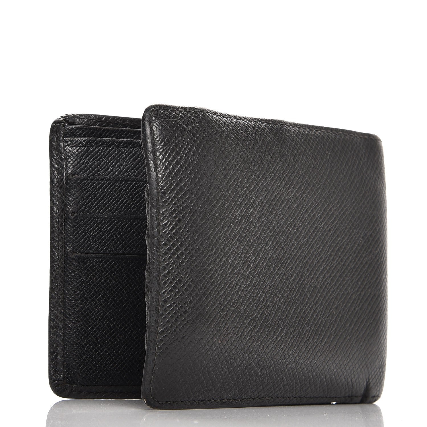 Louis Vuitton Taiga Billfold 6 Credit Card Wallet Ardoise 3 of 13