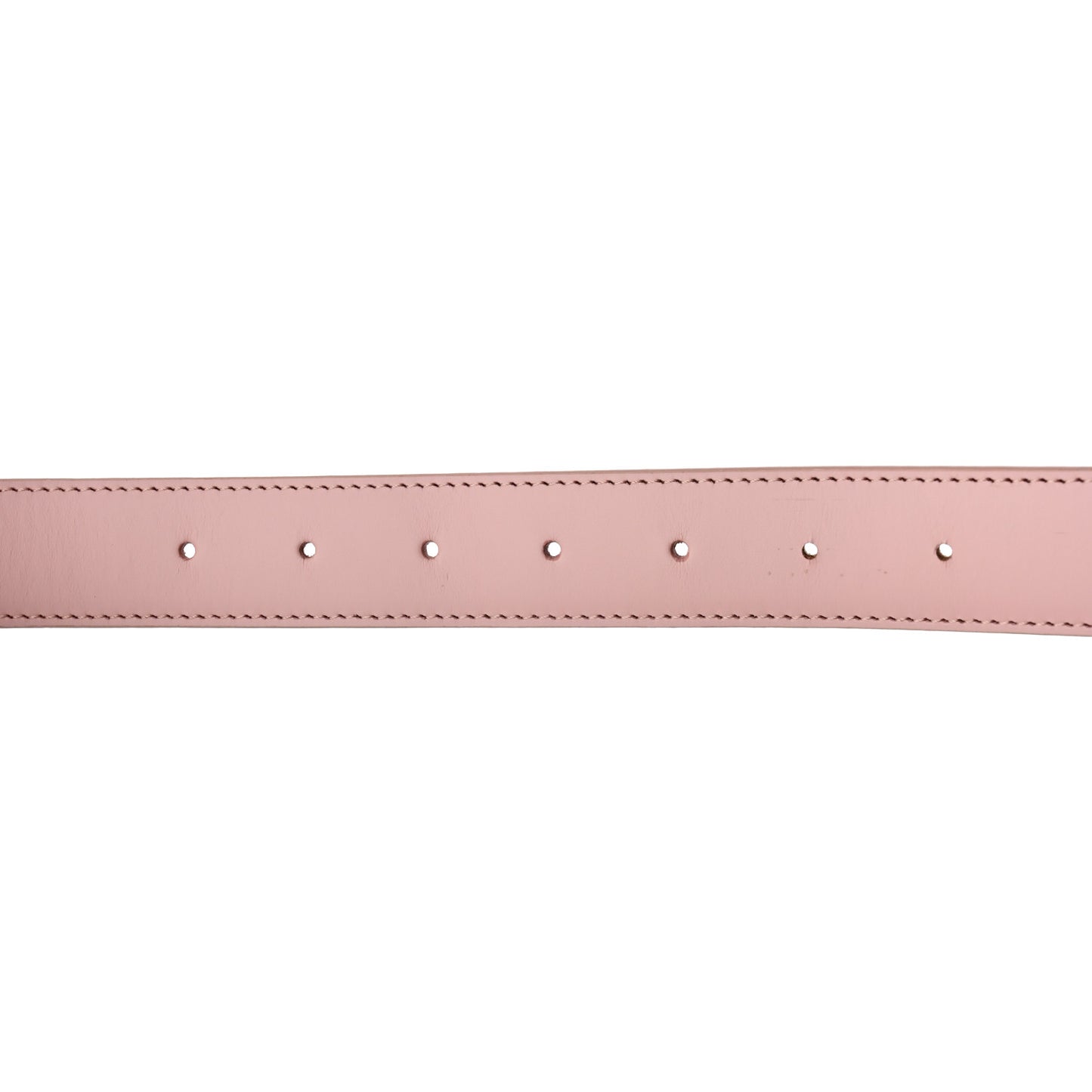 Damier Azur 30mm LV Initiales Reversible Belt 80 32 Pink