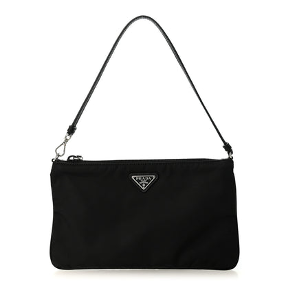 Prada Re-Nylon Vela Pouch Black 1 of 10