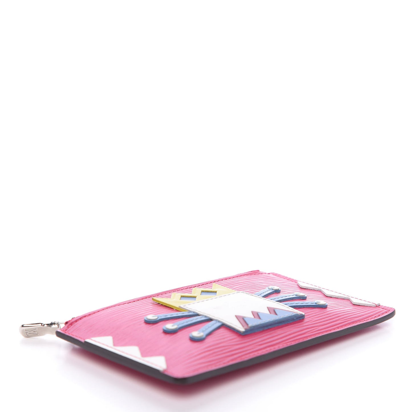 Epi Tribal Mask Key Pouch Pivoine