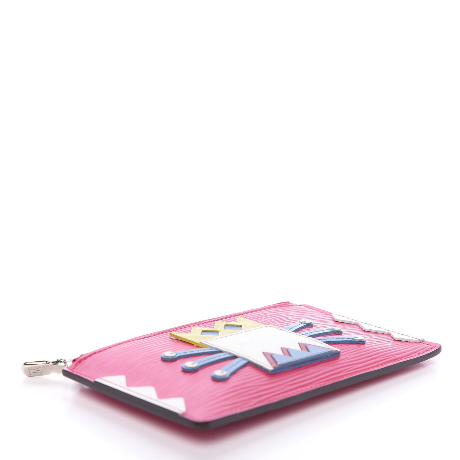 Louis Vuitton Epi Tribal Mask Key Pouch Pivoine 4 of 9