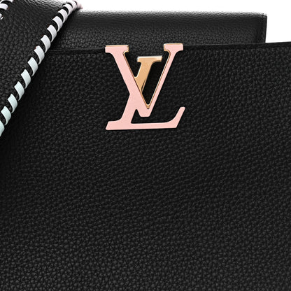 Louis Vuitton Taurillon Capucines PM Rainbow Black 7 of 12