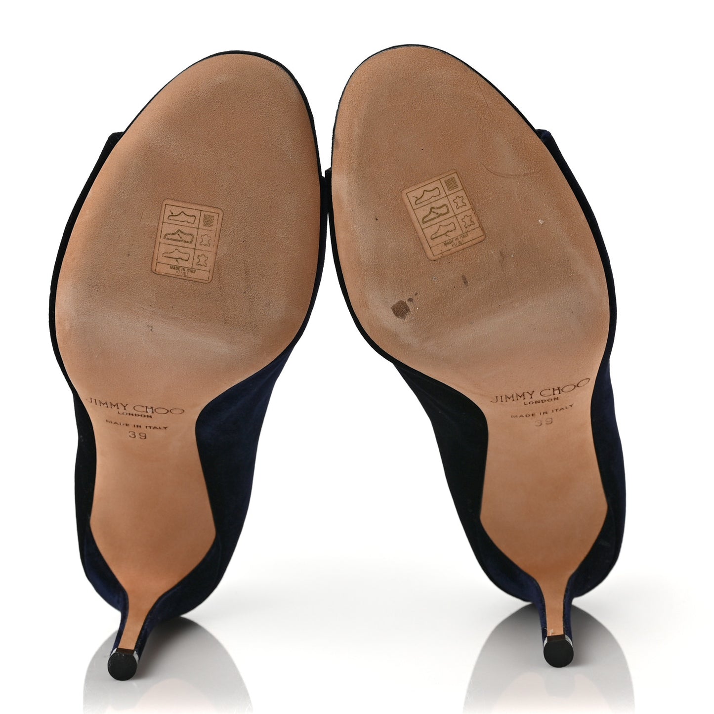 Velvet Lace Up Mavy Booties 39 Navy