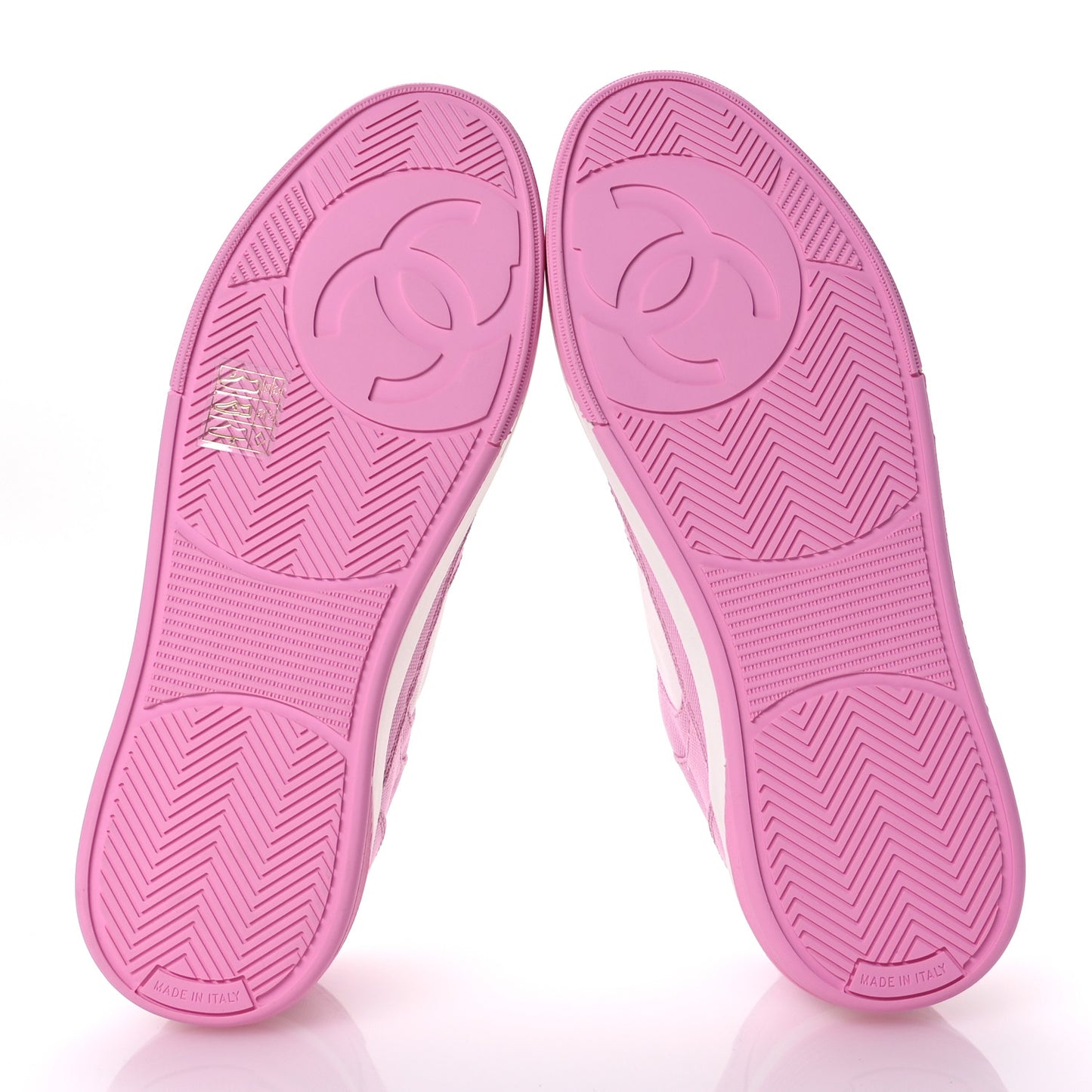 Cotton Sneakers 37 Pink White