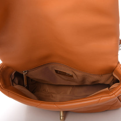 Chanel Lambskin Quilted Medium Chanel 19 Flap Light Brown 6 of 11