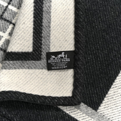 Hermes Meriono Wool Cashmere Couvertures Nouvelles Blanket Silex 3 of 3