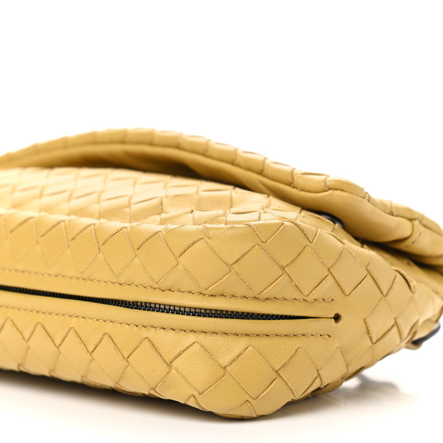 Bottega Veneta Nappa Intrecciato Mini Chain Messenger Moutarde 11 of 11
