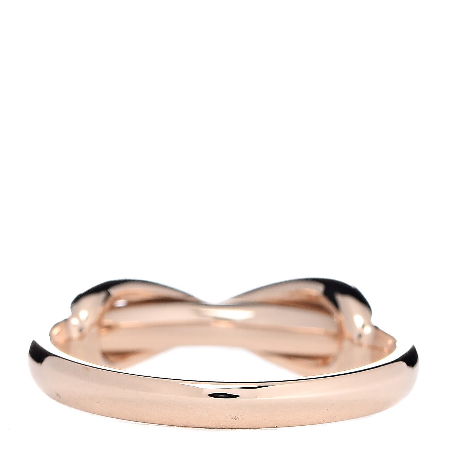 Tiffany 18K Rose Gold Infinity Ring 50 5.25 4 of 6