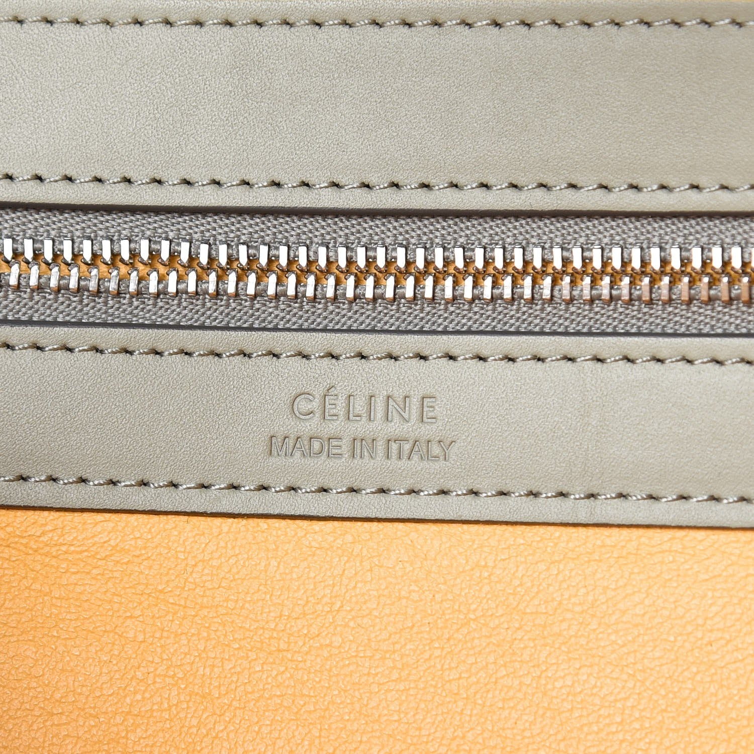 Celine Smooth Calfskin Medium Belt Cabas Phantom Arctic 7 of 7