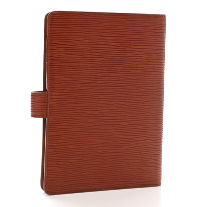 Louis Vuitton Epi Medium Ring Agenda Cover Kenyan Fawn 3 of 8
