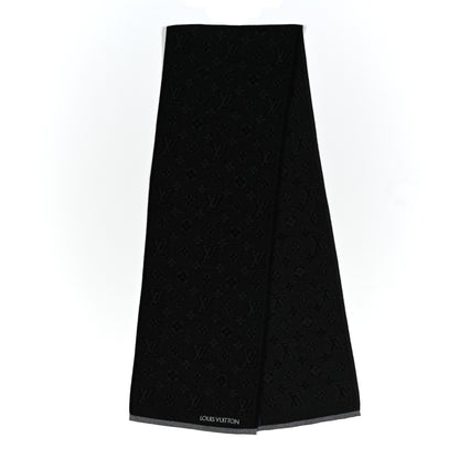 Louis Vuitton Wool My Monogram Eclipse Scarf Grey 2 of 3