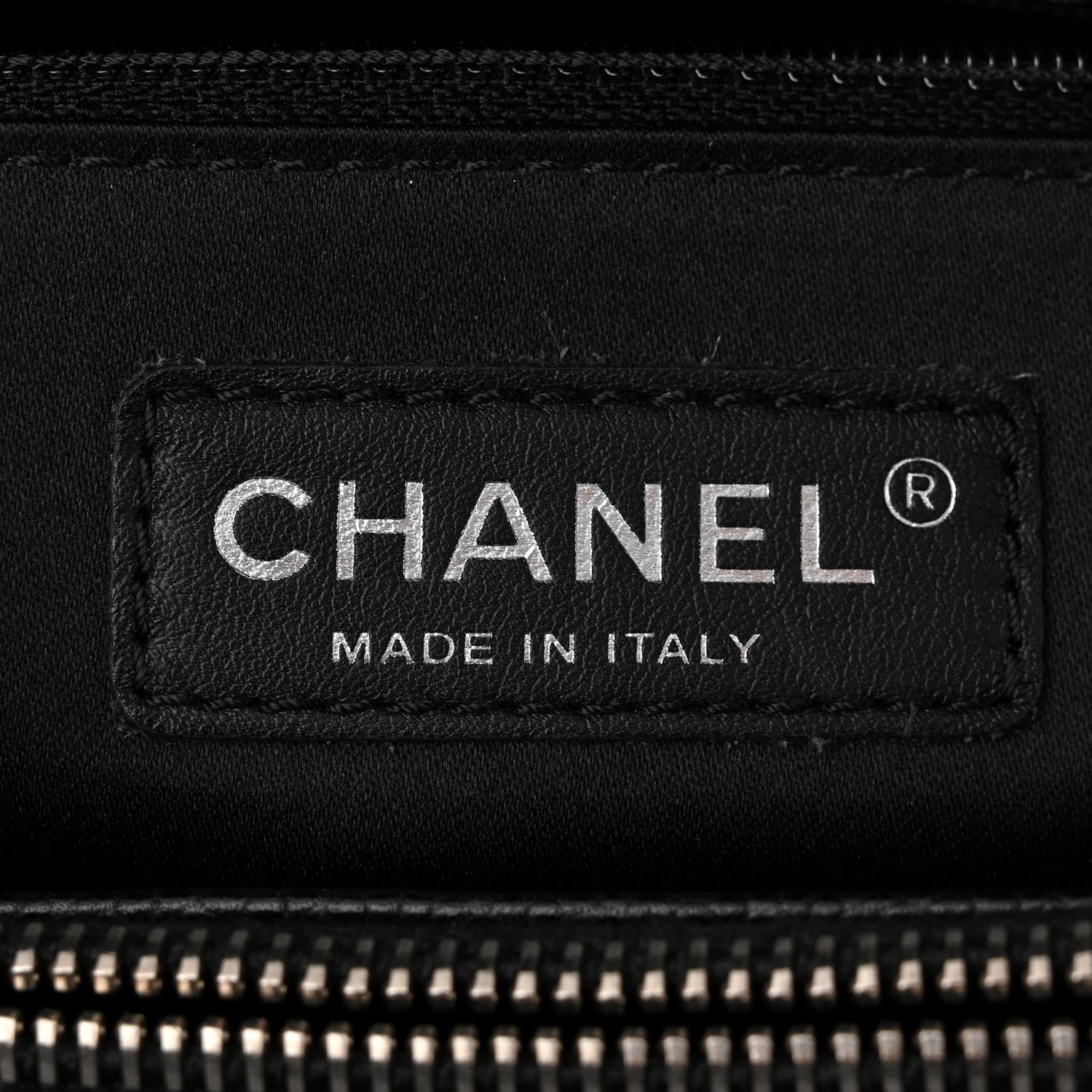 Chanel Caviar Quilted Grand Shopping Tote GST Black 6 of 10