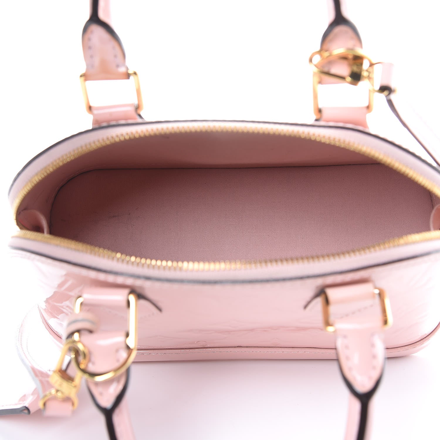 Louis Vuitton Vernis Alma BB Rose Ballerine 5 of 20