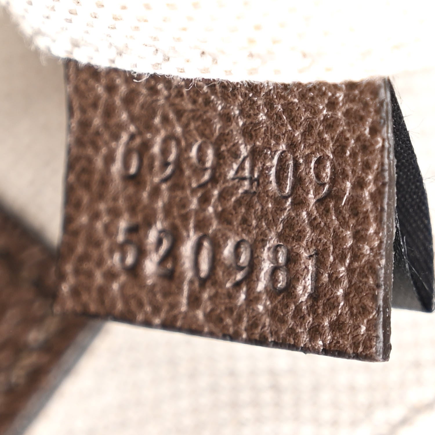 Gucci GG Supreme Monogram Textured Calfskin Web Small Attache Shoulder Bag Beige Ebony New Acero 7 of 10