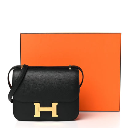 Hermes Epsom Constance 18 Black 11 of 11