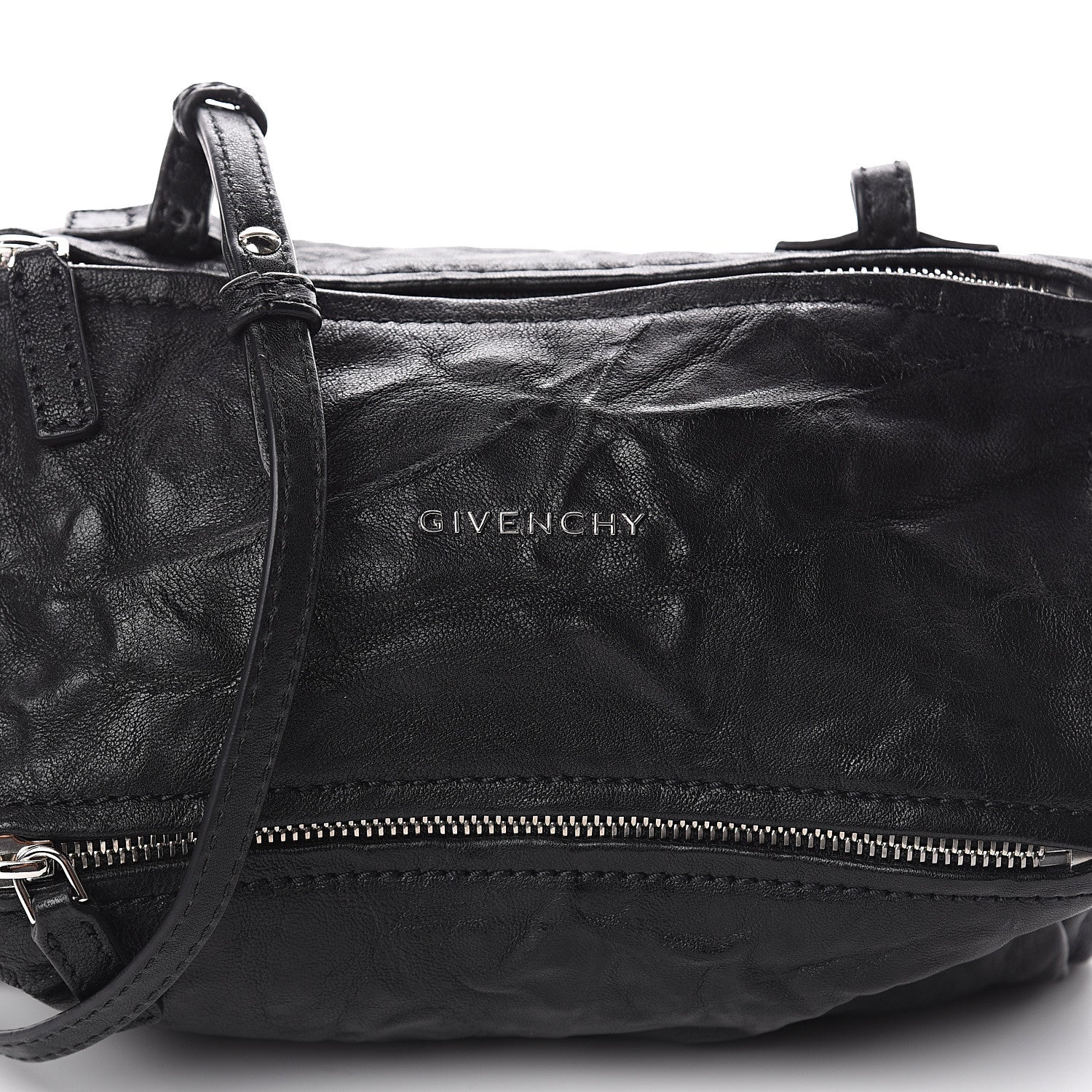 Givenchy Tumbled Sheepskin Mini Pandora Black 6 of 8