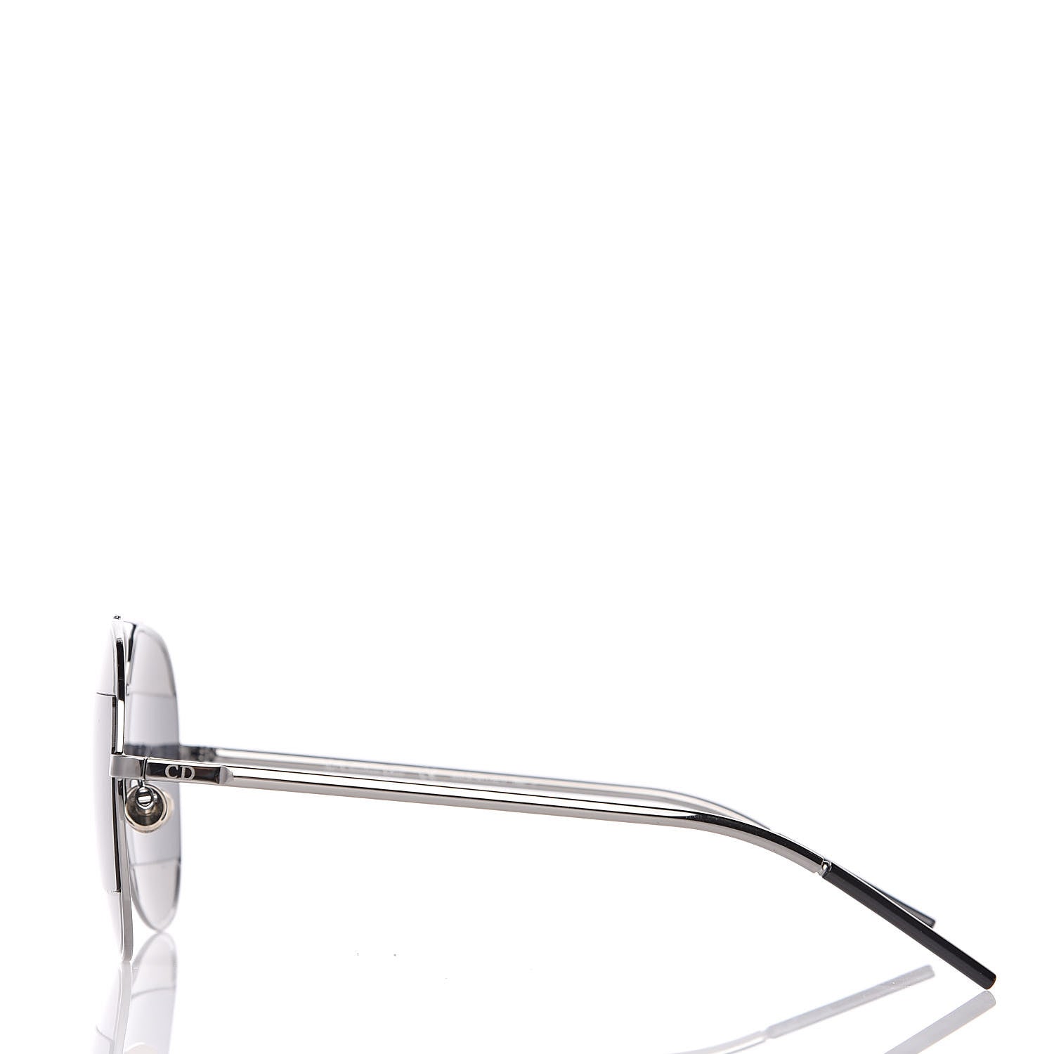 Christian Dior Split 1 Aviator Sunglasses Silver 3 of 7