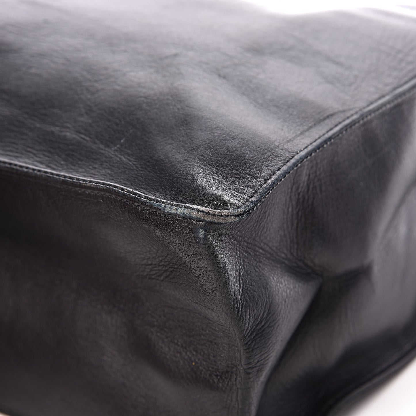 Calfskin CC Tote Black