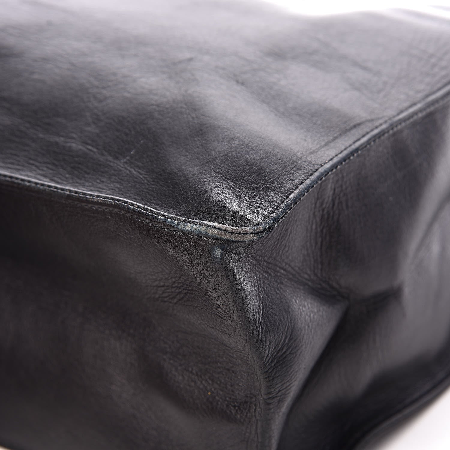 Chanel Calfskin CC Tote Black 11 of 17