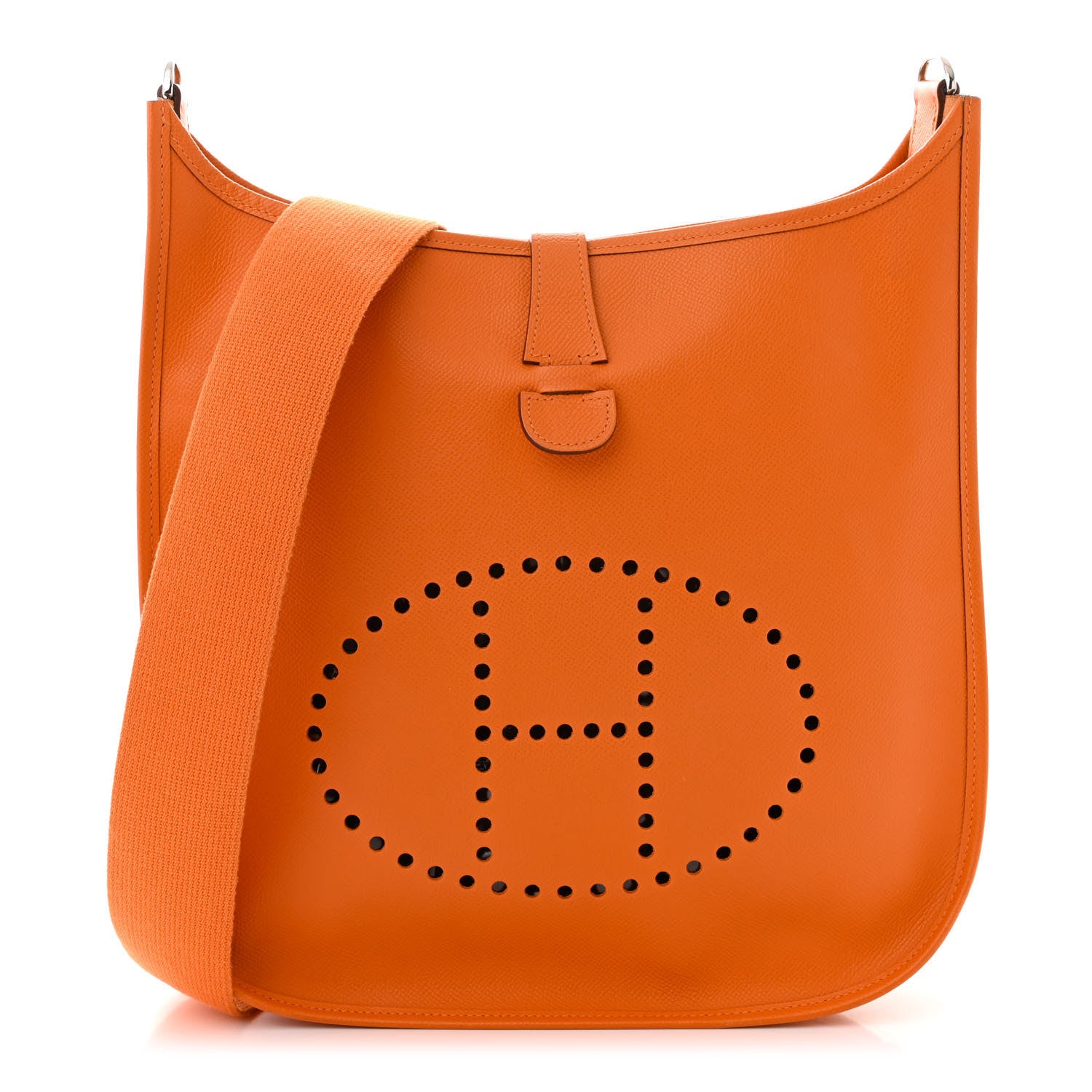 Hermes Epsom Evelyne II GM Orange 1 of 12