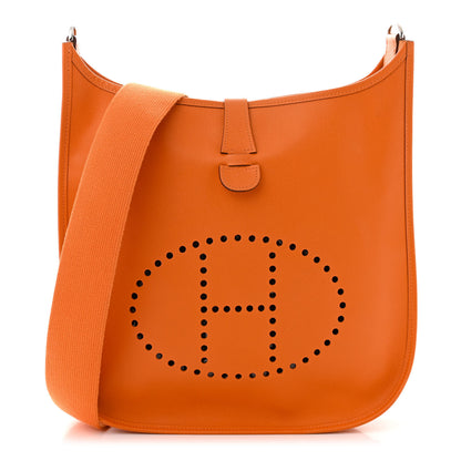 Hermes Epsom Evelyne II GM Orange 1 of 12