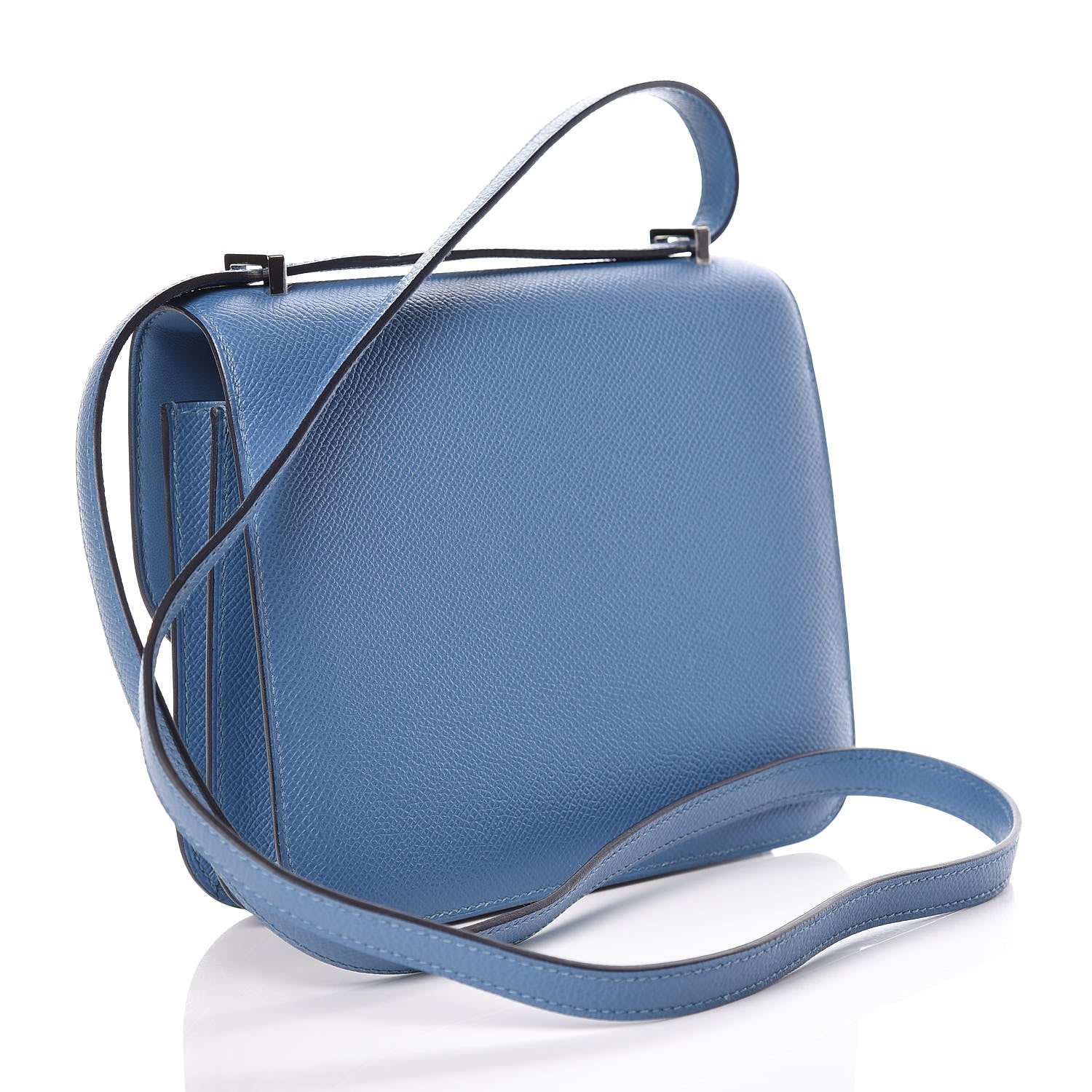 Hermes Epsom Constance 18 Bleu Azur 3 of 20