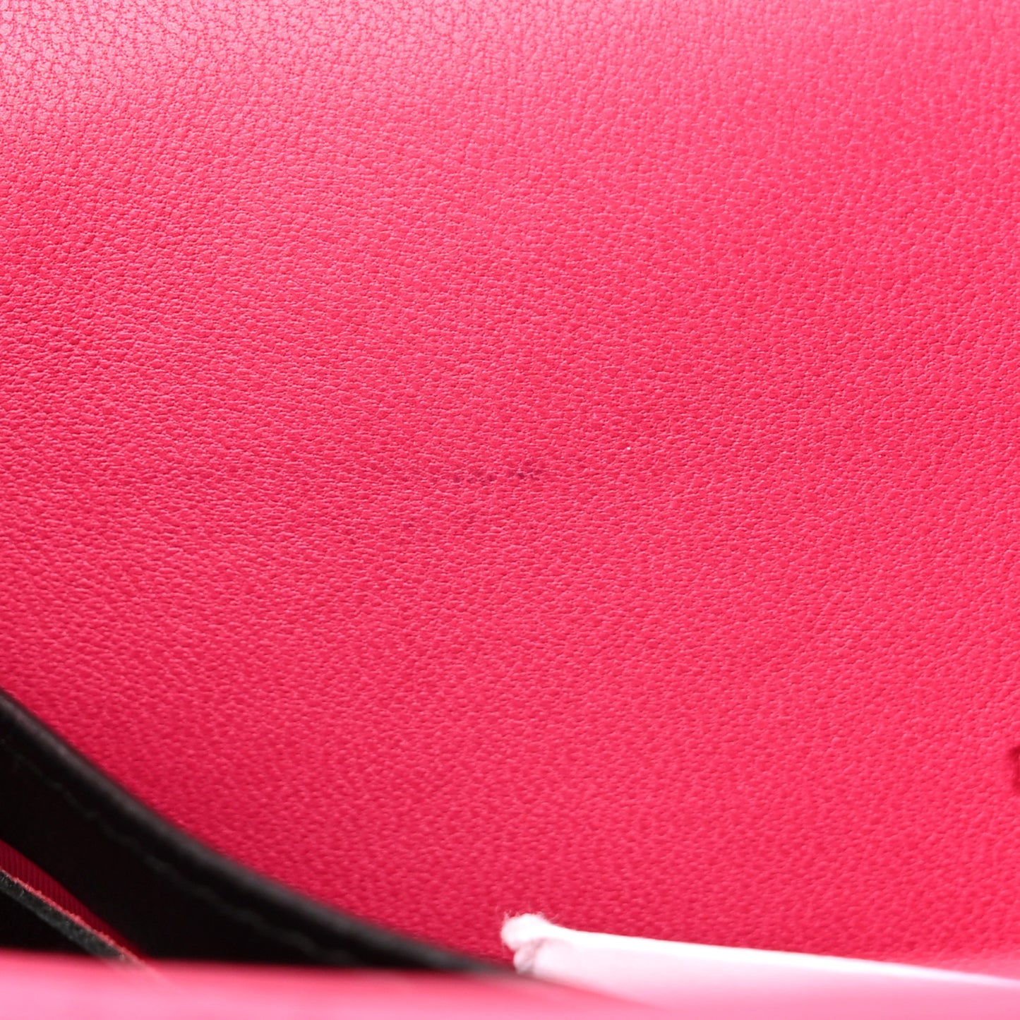 Lambskin Cannage Miss Dior Promenade Pouch Fuchsia