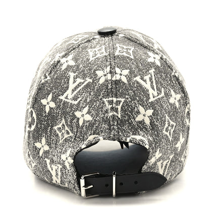 Louis Vuitton Monogram Jacquard Cap M Grey 4 of 7